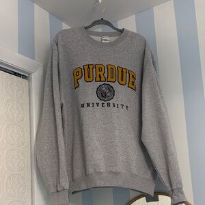 Purdue University Gray Sweater Champion